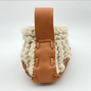 Tan Leather House Shoes