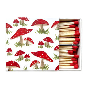 Abigail Jayne magical mushroom matches with red match tips